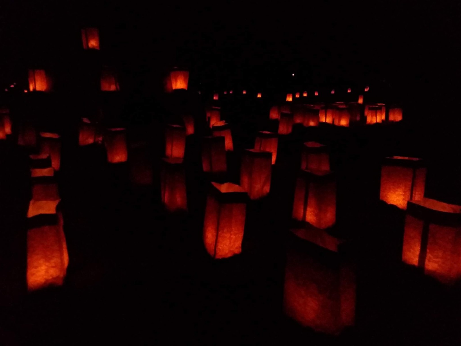 Luminarias are featured every December at Fort Selden Historic Site's annual Las Noches de Las Luminarias.