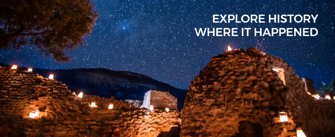 a photo of Jemez Historic Site