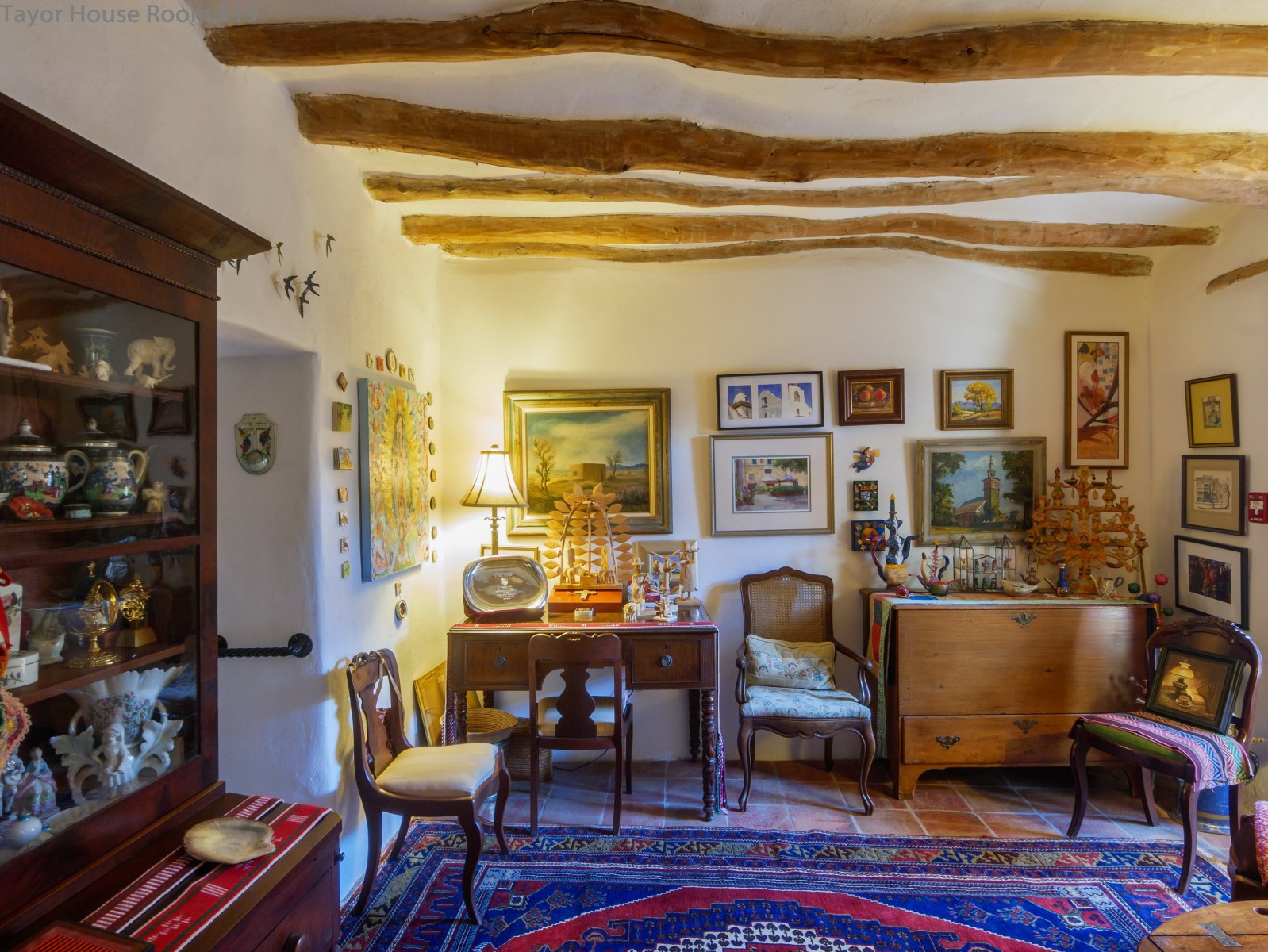 The Sitting Room at the Taylor-Mesilla Historic Property. Photo by Tom Conelly.